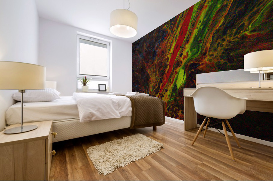 Dragon eye Mural print