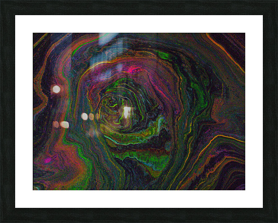 Tunnel Picture Frame print