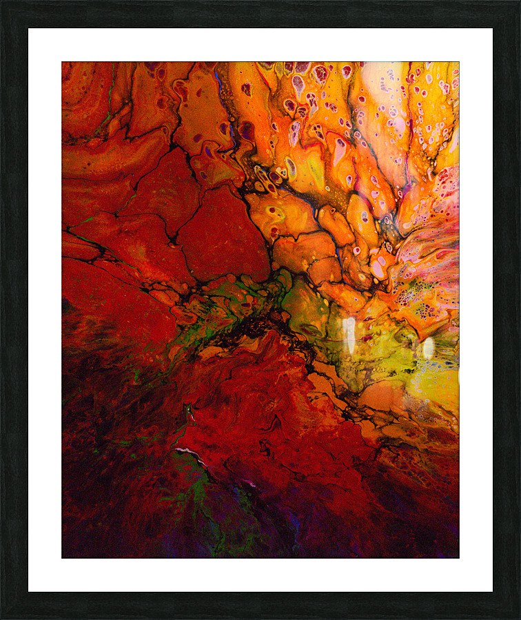 Absortexion Picture Frame print