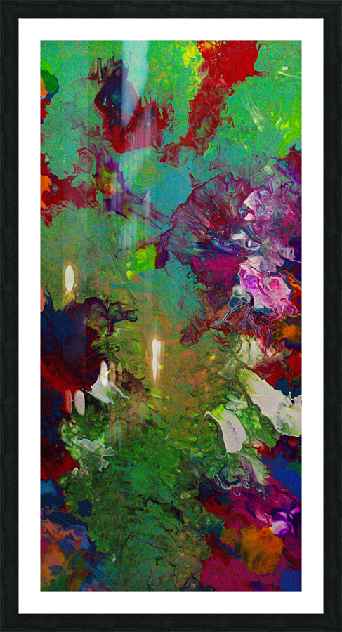 Floraison Picture Frame print