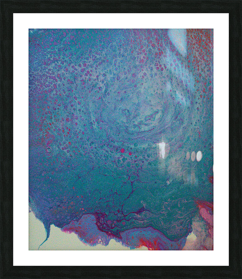 Glacial Picture Frame print