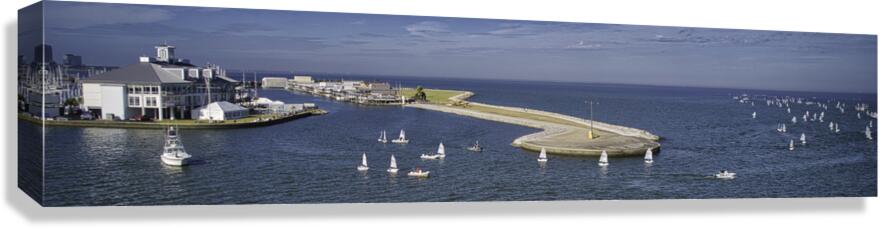 Sailboats 1 Canvas Print