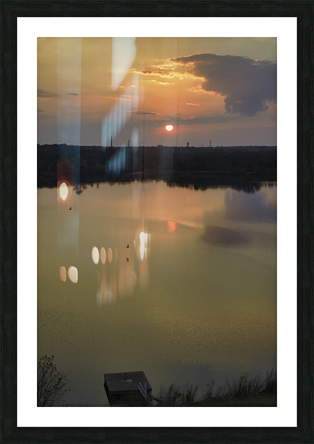 Sunset 8 12.08.22 Picture Frame print