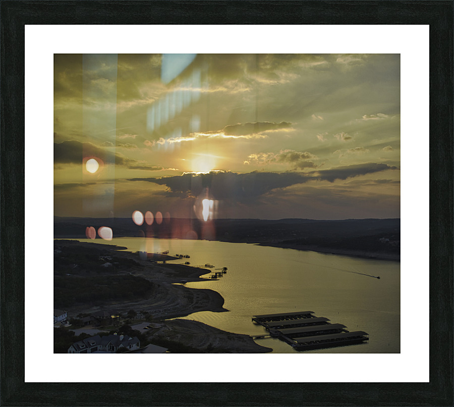 Sunset 3 12.07.22 Picture Frame print