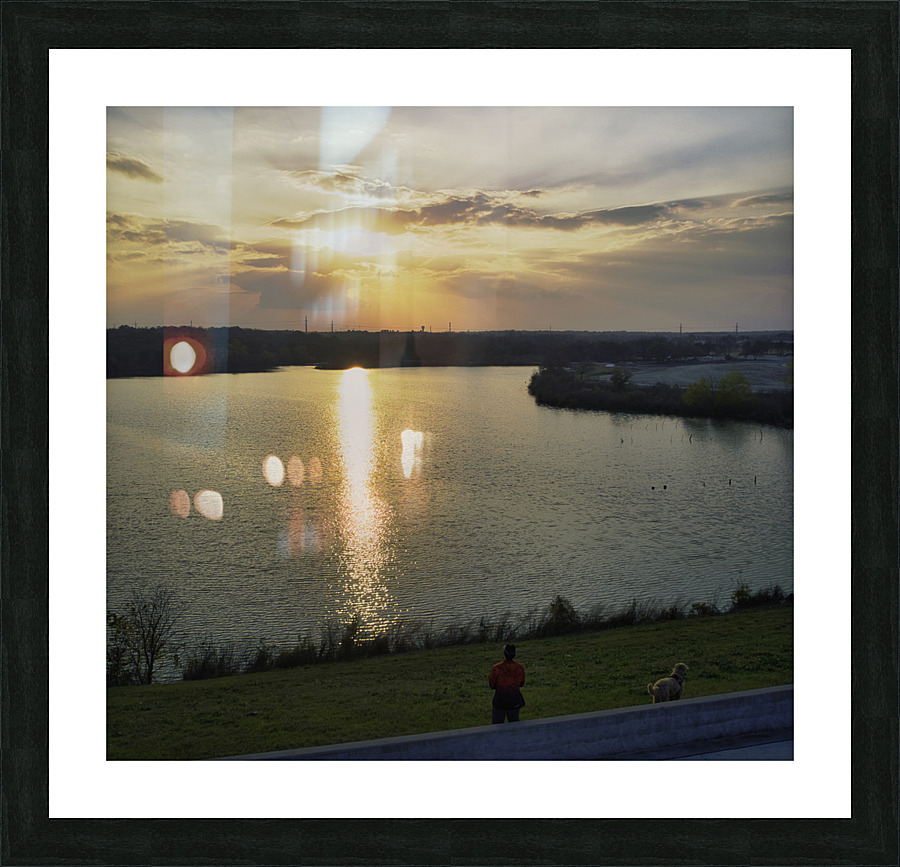 Sunset 3 12.08.22 Picture Frame print