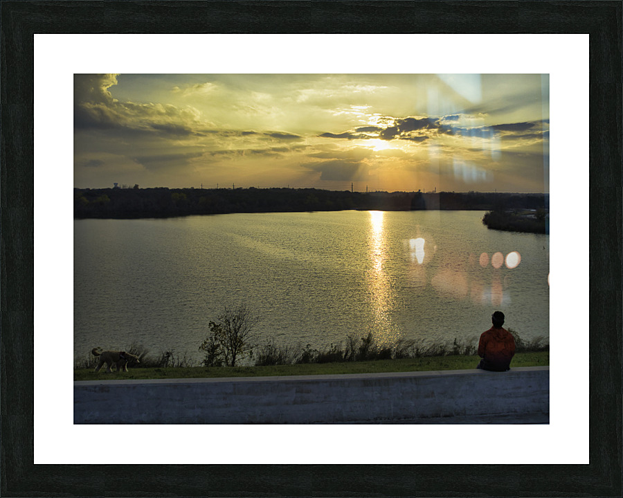 Sunset 4 12.08.22 Picture Frame print