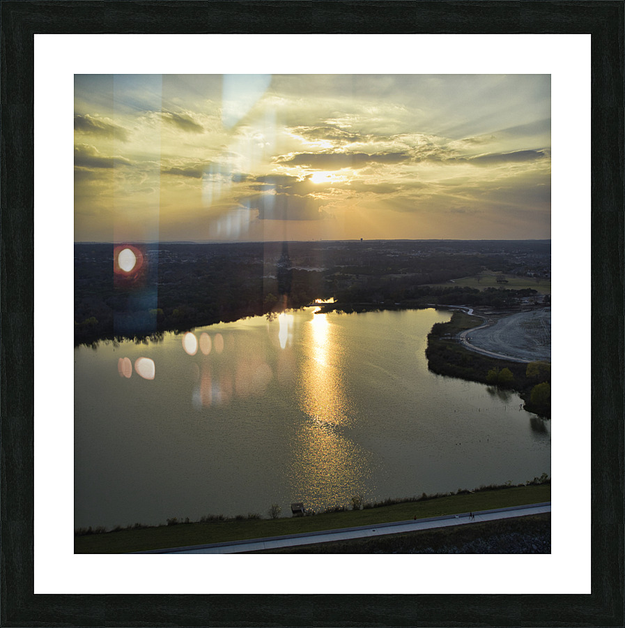 Sunset 2 12.08.22 Picture Frame print