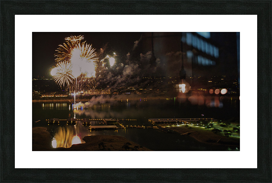 Fireworks 1 Picture Frame print