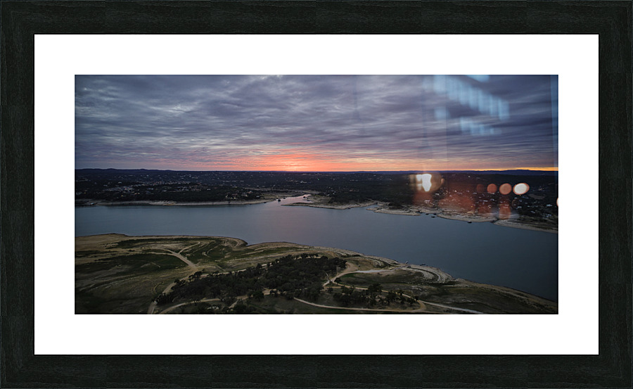 Sunset 1 11.17.22 Picture Frame print