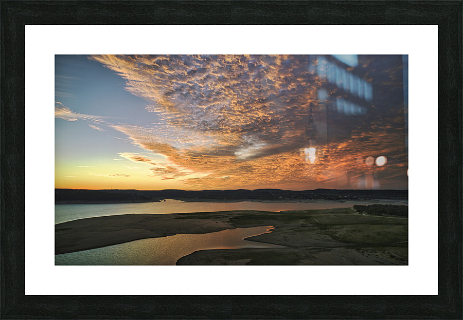 Pictorem Sunset 1 Picture Frame print
