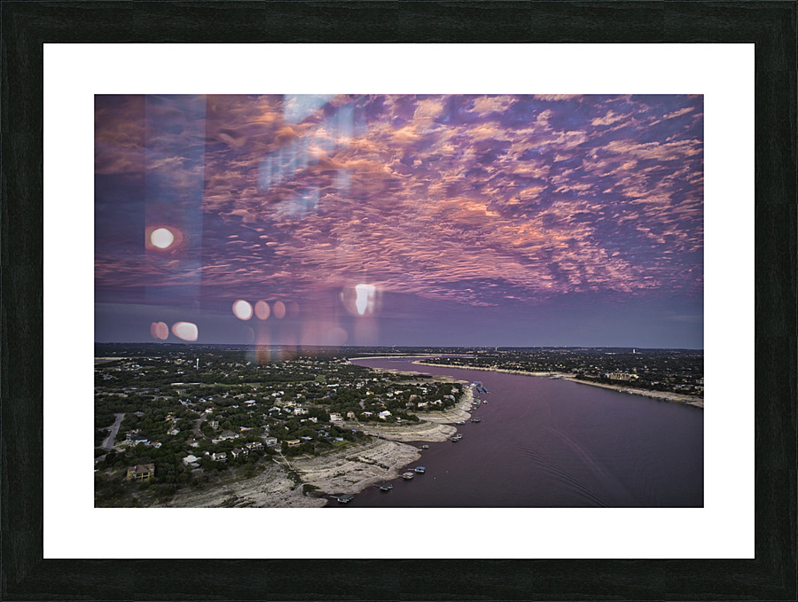 Sunset 7 11.13.22 Picture Frame print