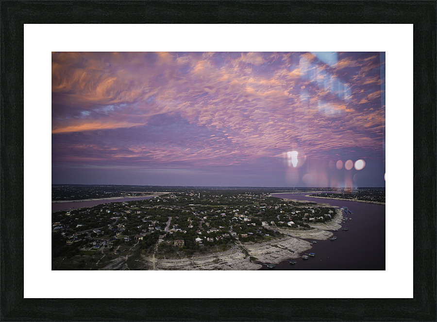 Sunset 2 11.13.22 Picture Frame print