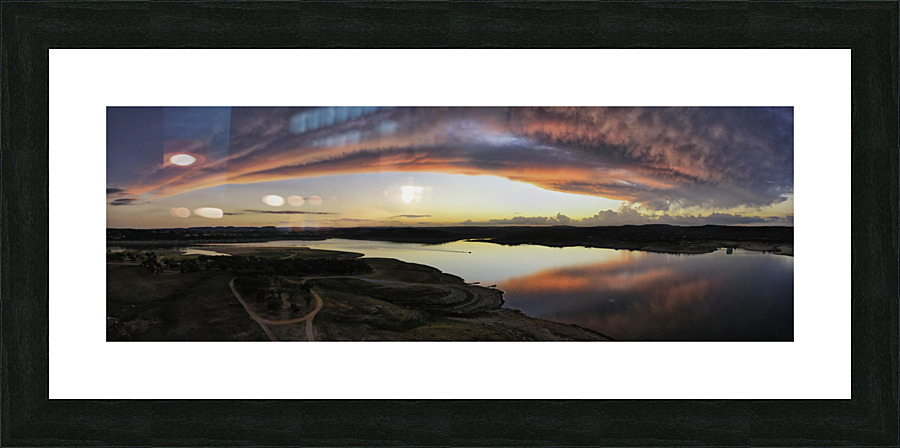 Sunset 5 11.07.22 Picture Frame print