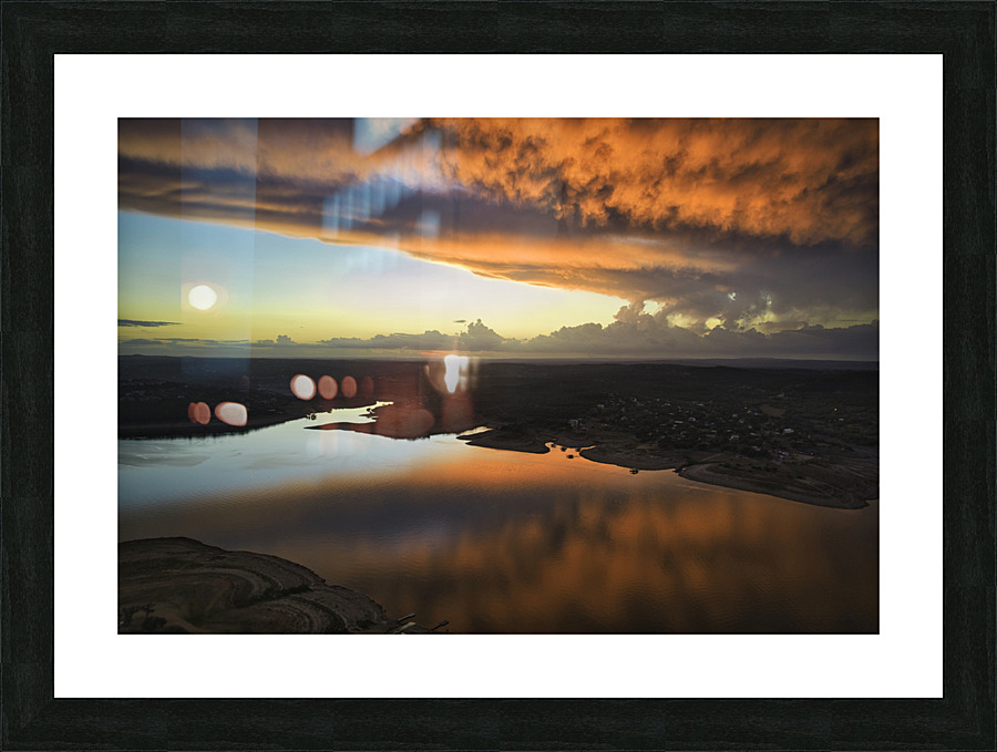 Sunset 4 11.07.22 Picture Frame print