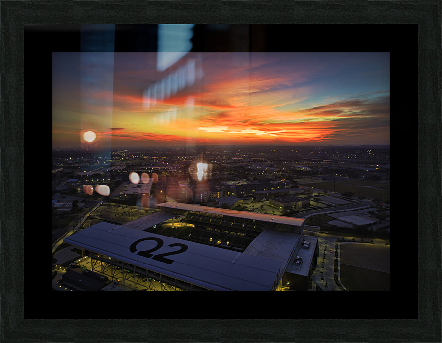 Q2 Stadium 13 12:25:21 Picture Frame print
