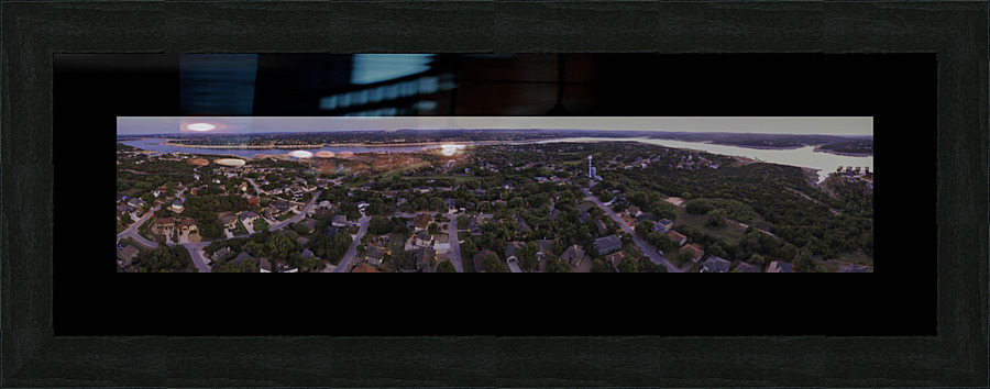 Sunset 1 04.10.23 Picture Frame print