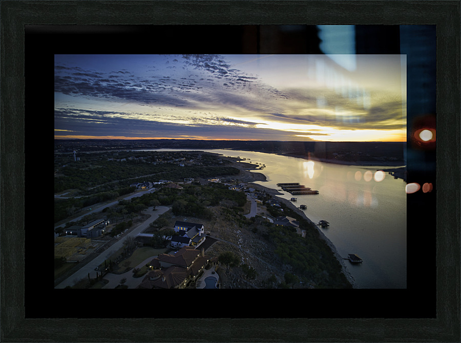 Sunset 3 02.17.23 Picture Frame print