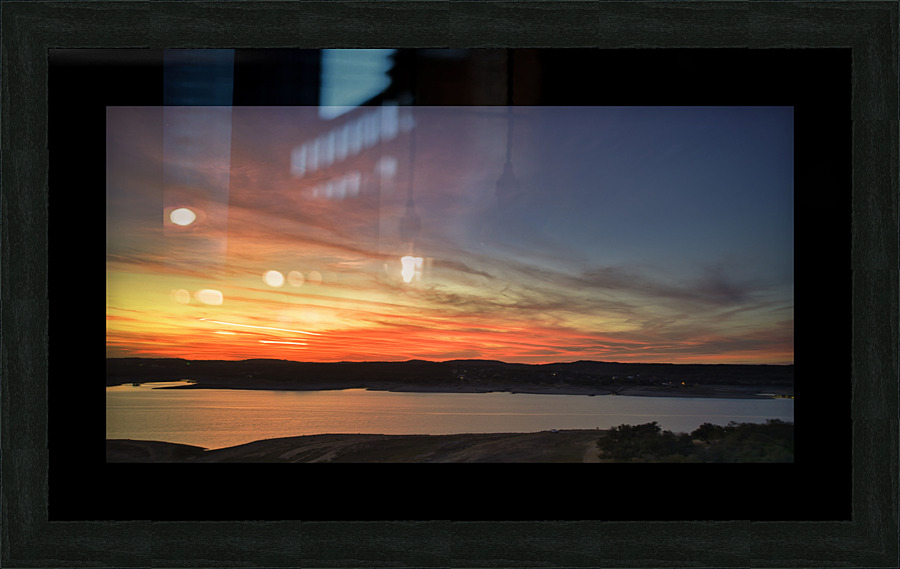 Sunset 1 02.20.23 Picture Frame print