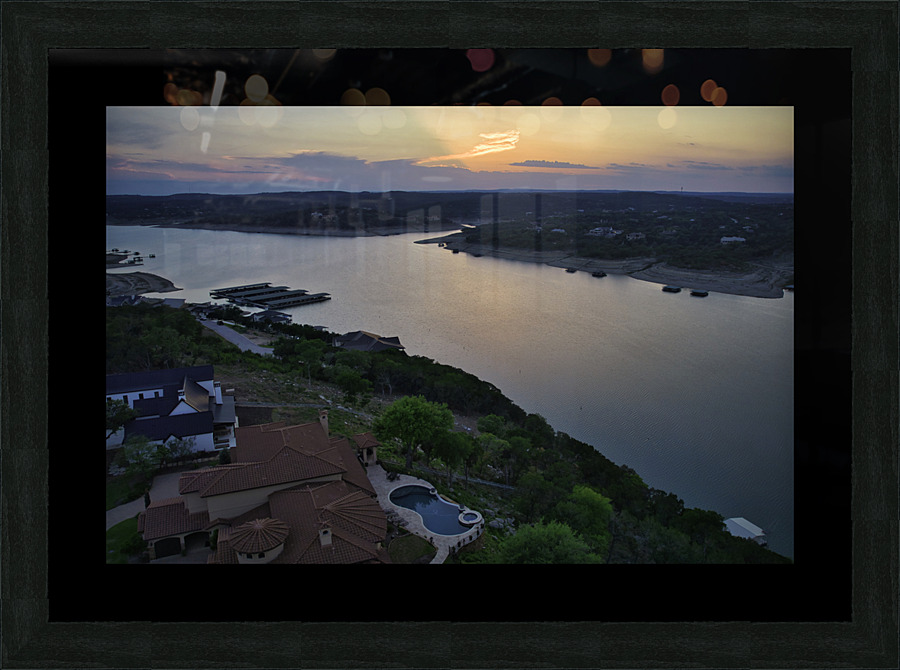 Sunset 2 04.10.23 Picture Frame print