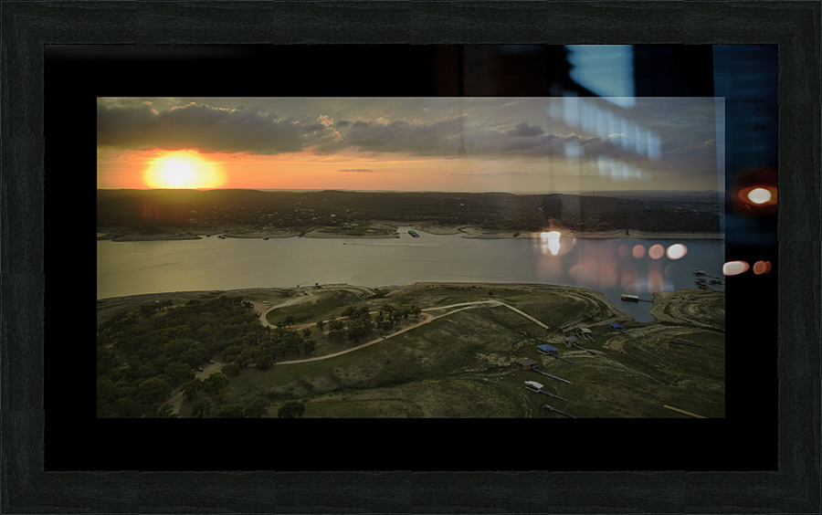 Sunset 5 04.14.23 Picture Frame print