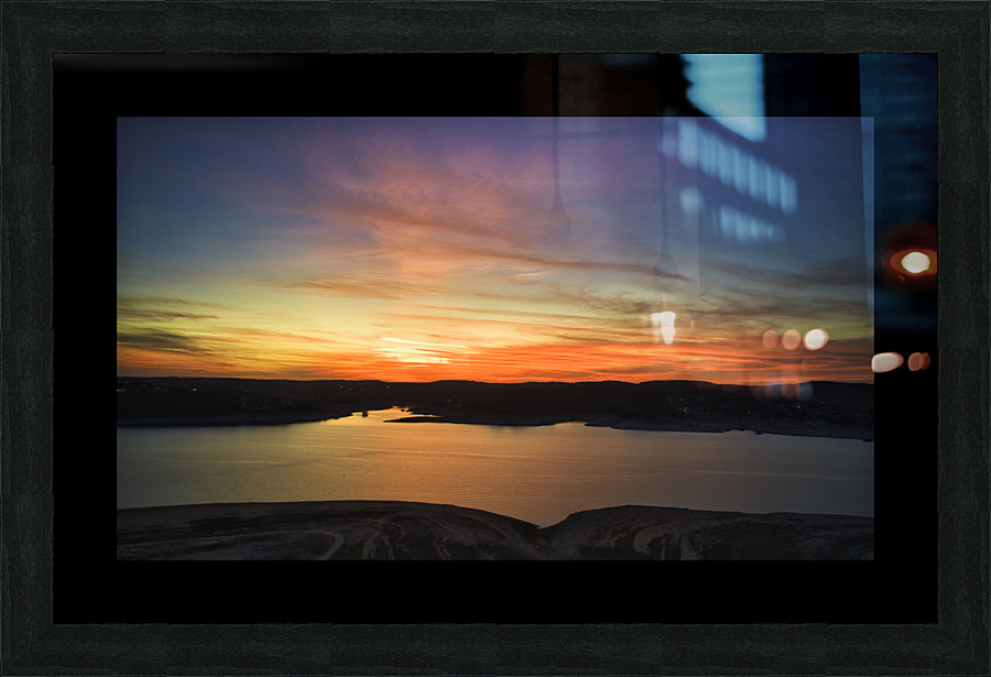 Sunset 2 02.20.23 Picture Frame print