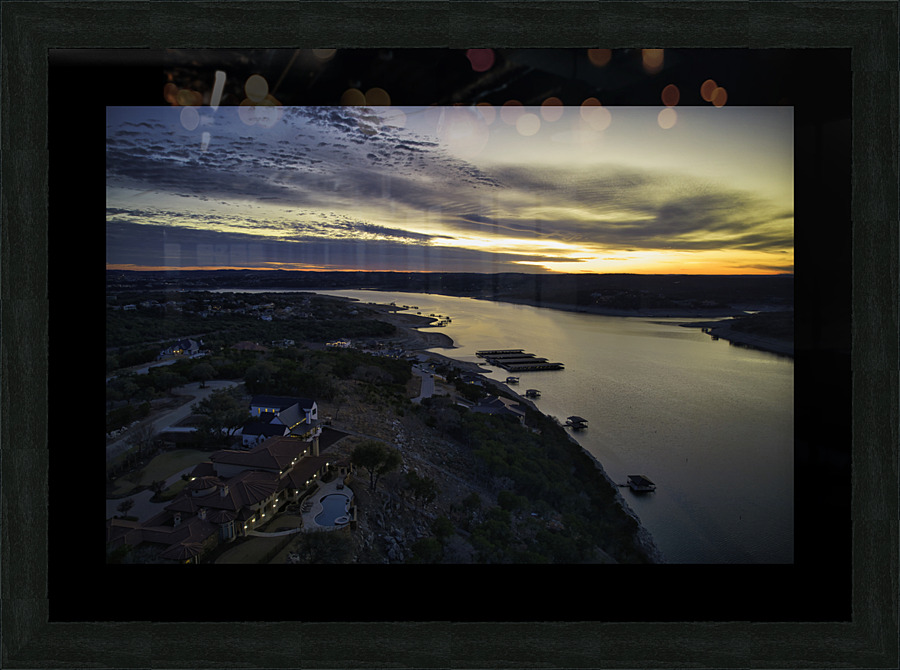 Sunset 2 02.17.23 Picture Frame print