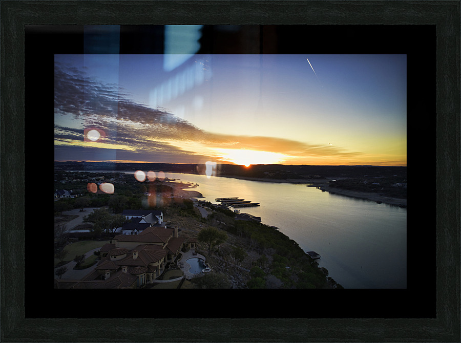 Sunset 1 02.17.23 Picture Frame print