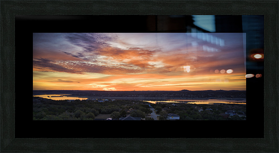 Sunrise 02.13.23 Picture Frame print
