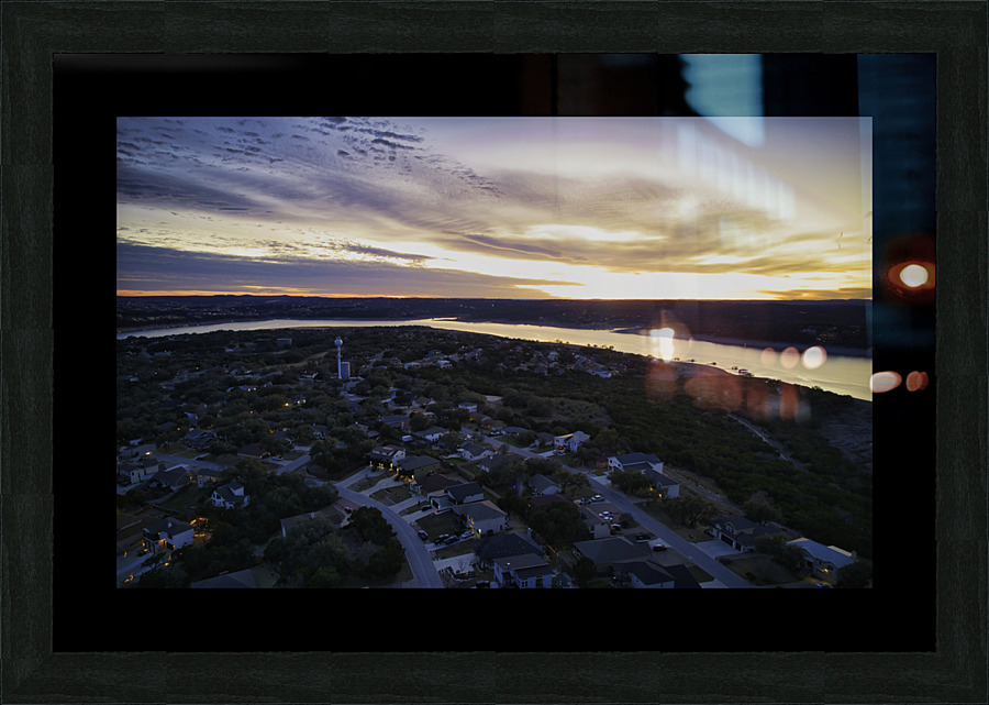 Sunset 4 02.17.23 Picture Frame print