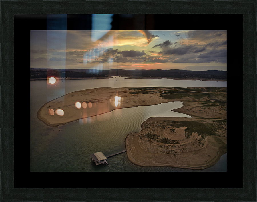 Sunset 3 04.14.23 Picture Frame print