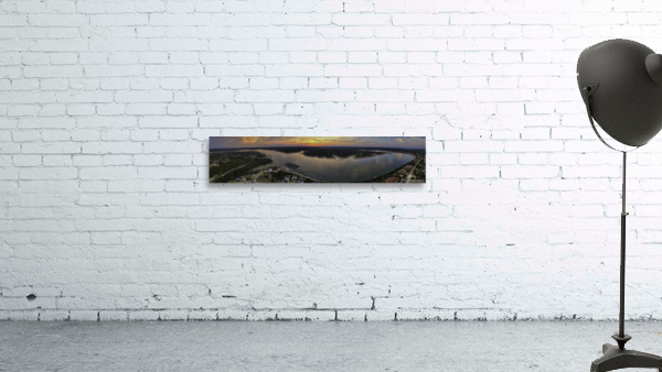 Sunset pano 06.28.22 Wall Preview