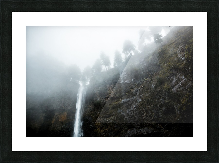Misty Skies Picture Frame print