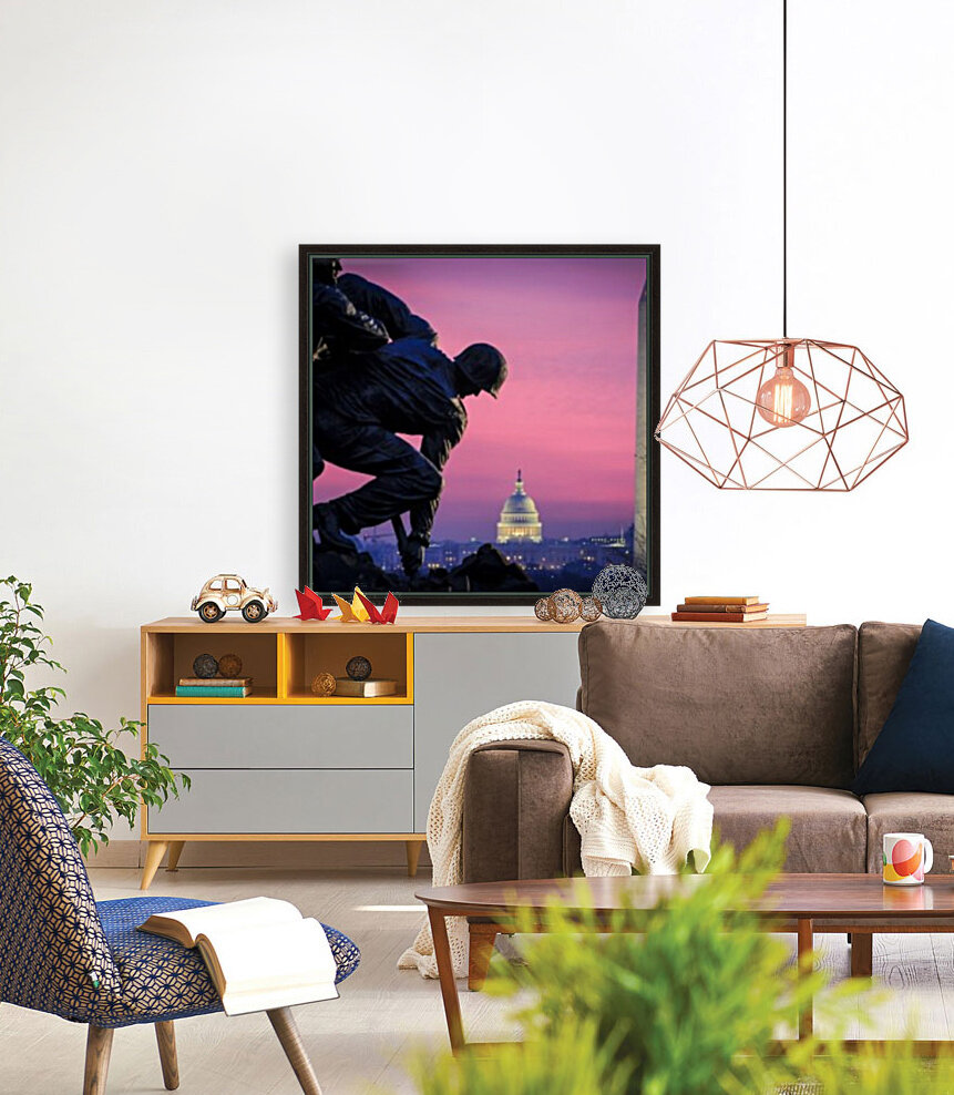 District Sunrise Pink Reproduction