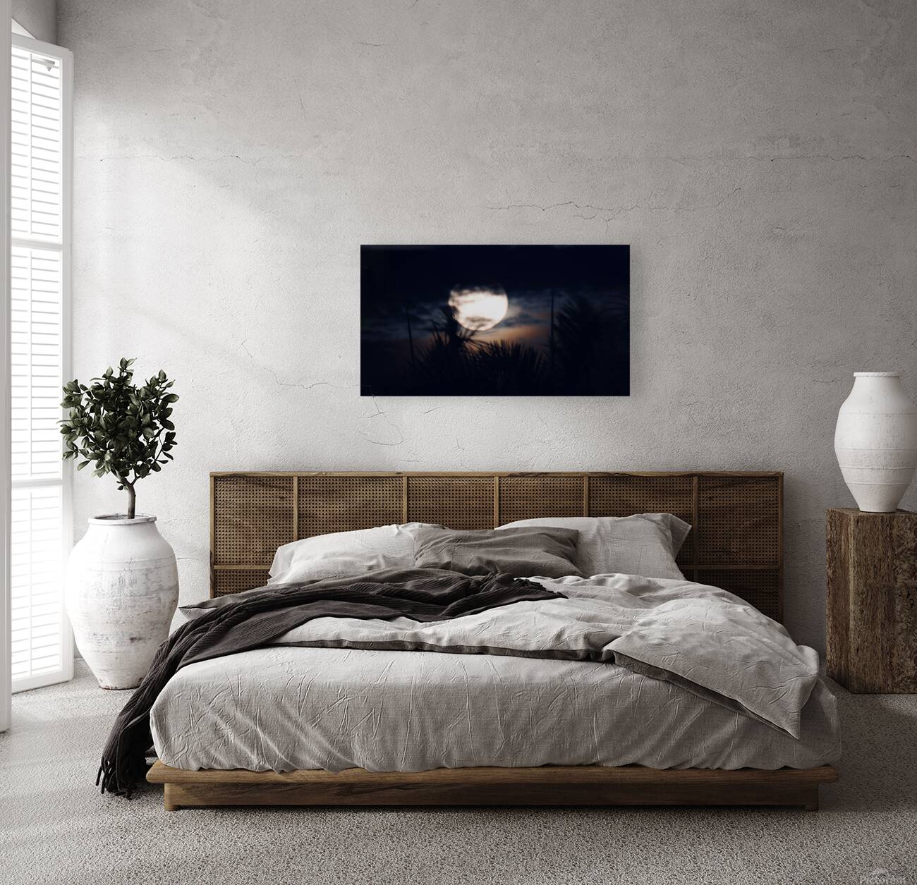 Miami  Moonrise Reproduction
