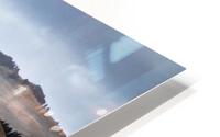 Stormy Bison HD Metal print