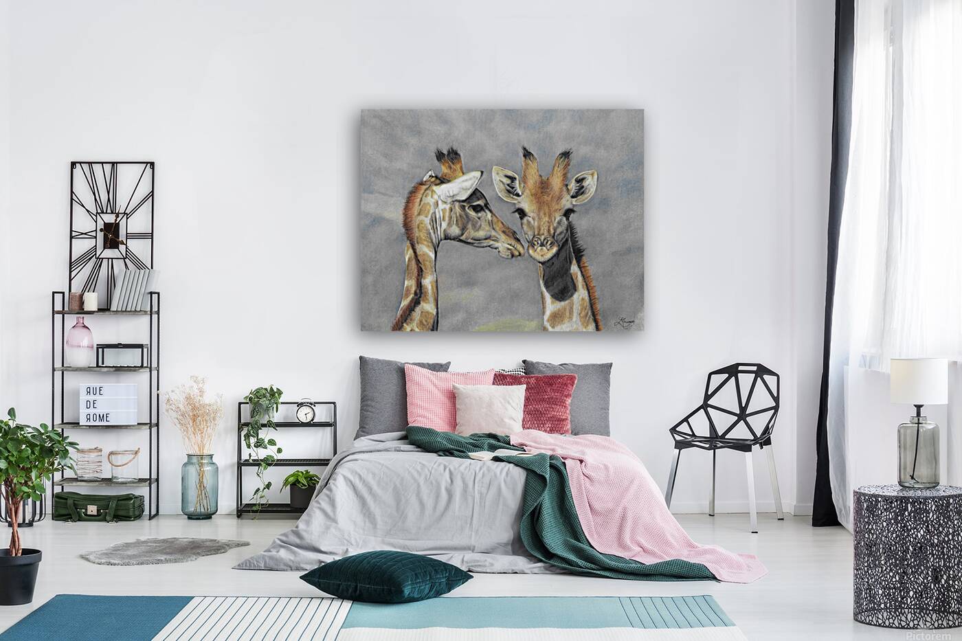 Giraffes Interrupted Reproduction