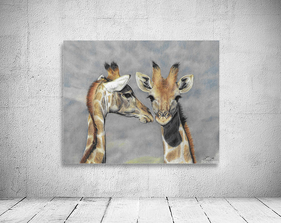 Giraffes Interrupted Wall Preview
