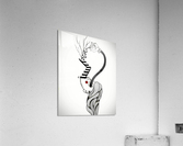 We need caos - White version Acrylic Print