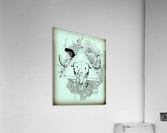 Infested skull  Acrylic Print