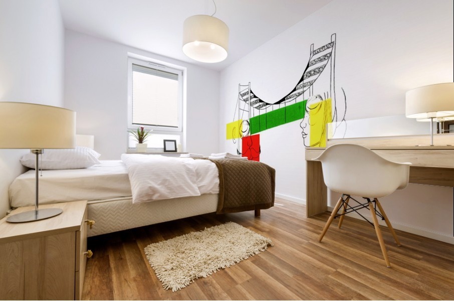BrainBridge Mural print