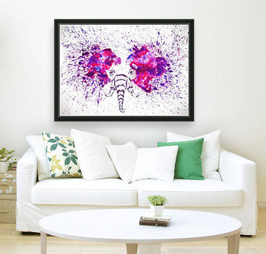 Purple is the new elephant by underthelids