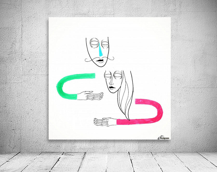 Connection - White version Wall Preview