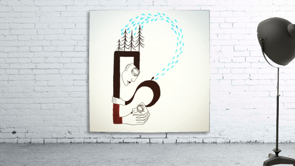 Question Marks - White version Wall Preview
