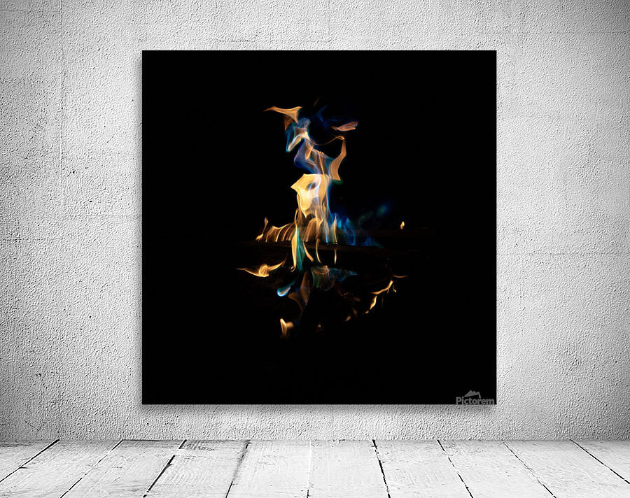 Flames 2 Wall Preview