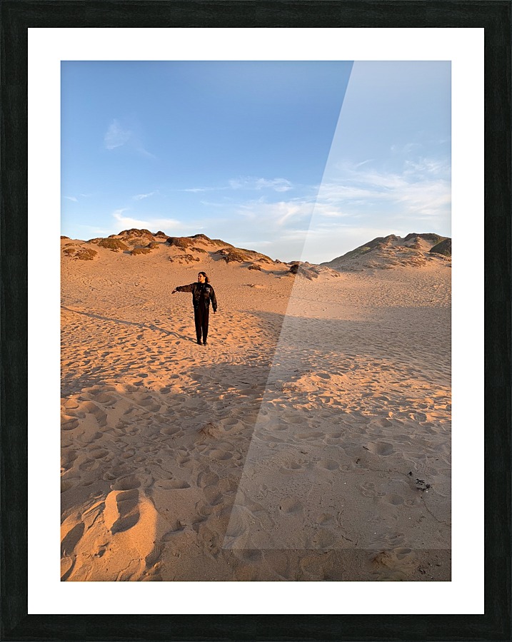 Desert wanderer Picture Frame print