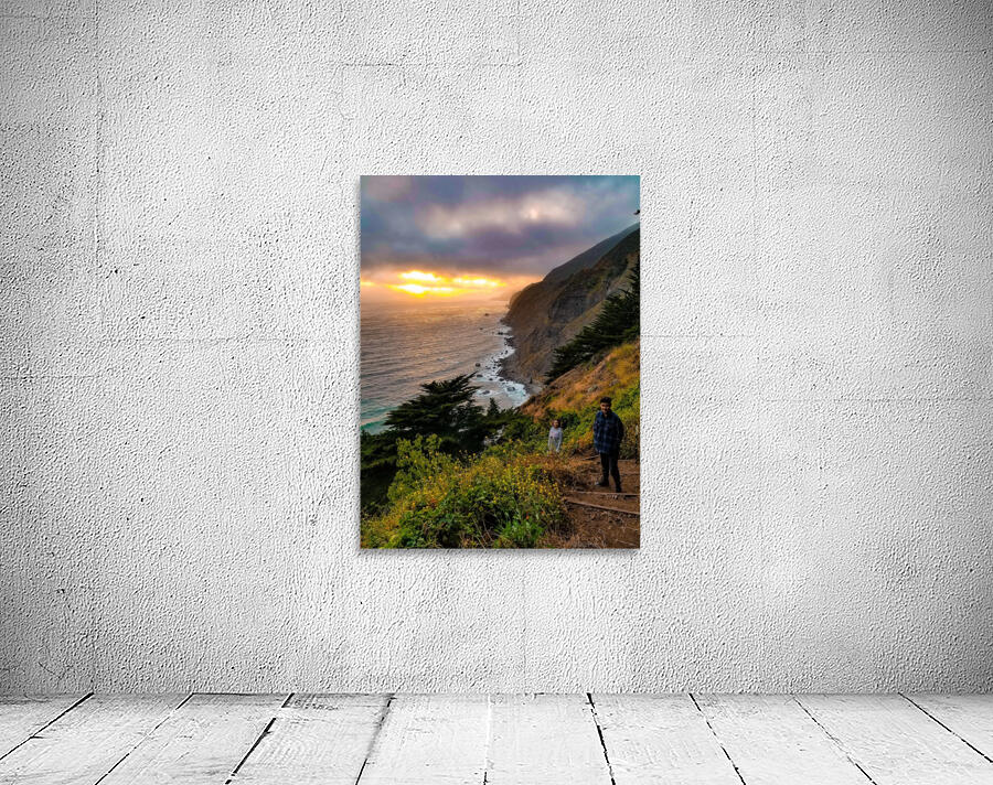Ragged point cliff Wall Preview