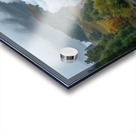 yakynuka Jacobite Express steam train crossing th Acrylic print