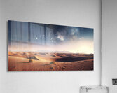 irene yakynuka desert landscape of dunes with sta Acrylic Print