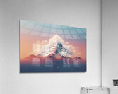 irene yakynuka Dream Mountain. 5500K temperature  1707789613.0782 Acrylic Print