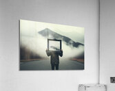 irene yakynuka Contemporary artwork collage conce Acrylic Print